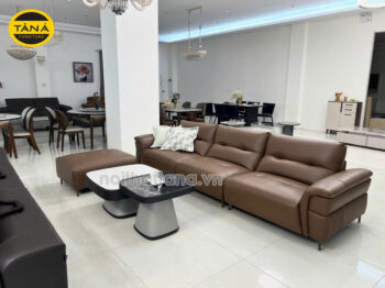 Sofa Băng Dài Bọc Da Sinh Thái Nhập Khẩu AT-6096 Phong Cách Hiện Đại