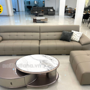 Sofa Băng Dài Bọc Da Sinh Thái Nhập Khẩu AT-6625 Phong Cách Hiện Đại