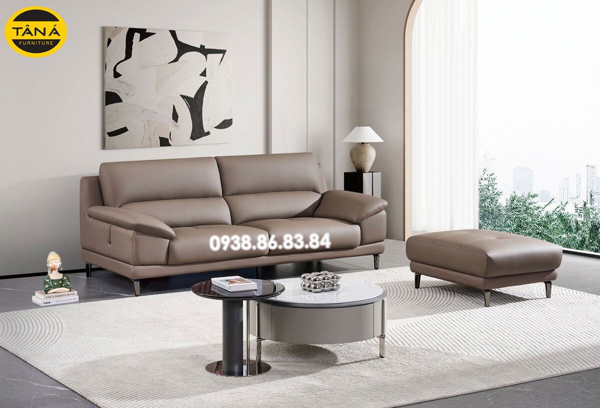 Sofa Băng Nhỏ Gọn Bọc Da Siêu Sợi Nhập Khẩu AT-A1682 Kiểu Hiện Đại
