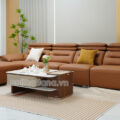 Sofa Băng Da Sinh Thái Nhập Khẩu AT-9121 Phong Cách Hermers
