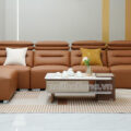 Sofa Băng Da Sinh Thái Nhập Khẩu AT-9121 Phong Cách Hermers