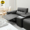Sofa Băng Da Sinh Thái Nhập Khẩu AT-5028 Có Ghế Chỉnh Điện Hiện Đại