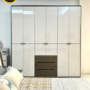 Combo Giường Tủ Gỗ Nhập Khẩu Đài Loan AT-9319 Phong Cách Hiện Đại