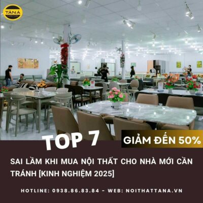 kinh nghiệm mua nội thất cho nhà mới