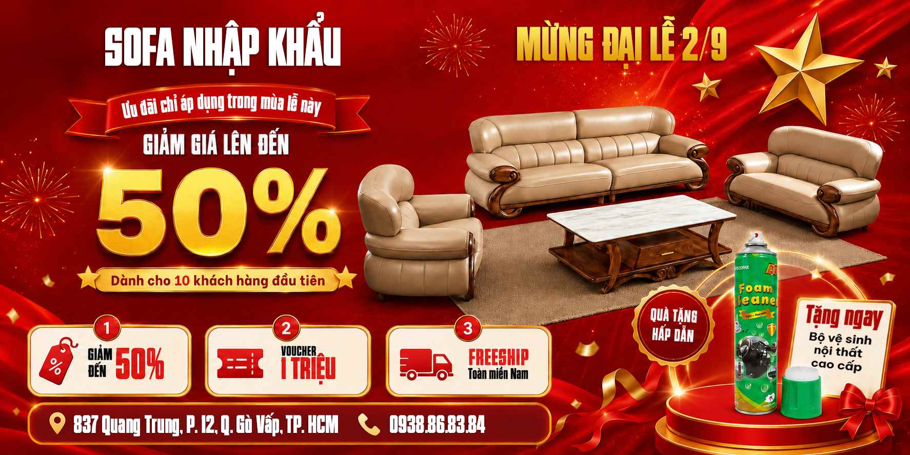 Sofa nhập khẩu
