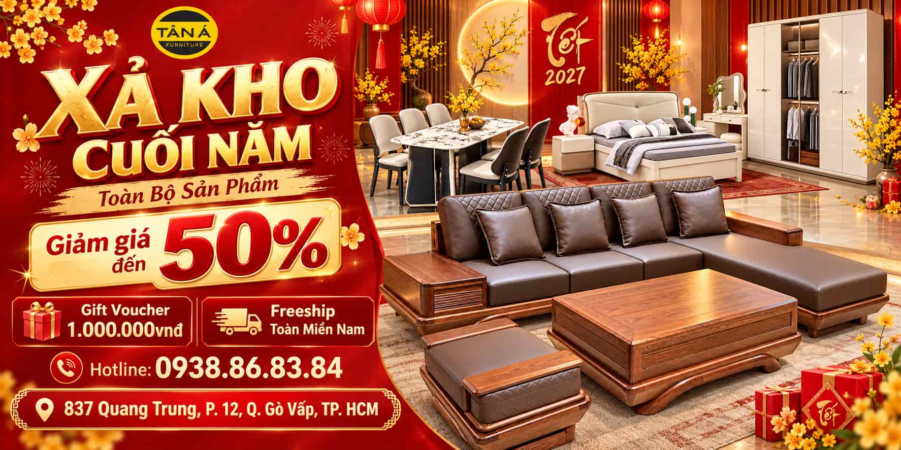 banner tết 2027 tổng sản phẩm