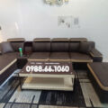 sofa da hàn quốc goc l nhập khẩu n38