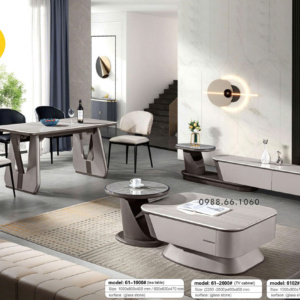 Bàn Trà Mặt Đá Nhập Khẩu BT-61-1000