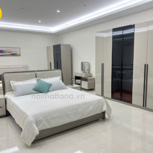 Combo Giường Tủ Hiện Đại AT-B-601 Nhập Khẩu Cao Cấp