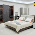 Combo Giường Tủ Hiện Đại Gỗ MDF Chống Ẩm Cao Cấp AT-9315