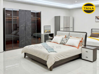 Combo Giường Tủ Hiện Đại Gỗ MDF Chống Ẩm Cao Cấp AT-9315