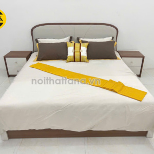 Combo Giường Tủ Hiện Đại Nhập Khẩu AT-2566 Gỗ MDF Chống Ẩm