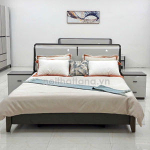 Combo Giường Tủ Hiện Đại Gỗ MDF Chống Ẩm Cao Cấp AT-9315