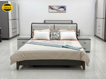 Combo Giường Tủ Hiện Đại Gỗ MDF Chống Ẩm Cao Cấp AT-9315