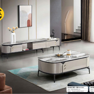 Bàn Trà Mặt Đá Hiện Đại BT-B37-13 Nhập Khẩu