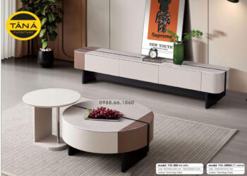 Bàn Trà Mặt Đá Cao Cấp BT-113-80