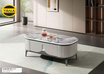 Bàn Trà Mặt Đá BT-C63-12 Hiện Đại Nhập Khẩu