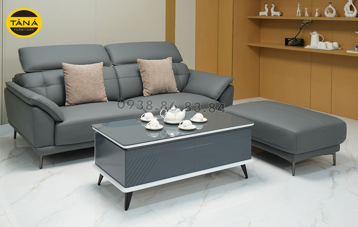 Sofa Băng Da Siêu Sợi Nhập Khẩu Hiện Đại AT-T956 Sofa Băng Da Siêu Sợi Nhập Khẩu Hiện Đại AT-T956
