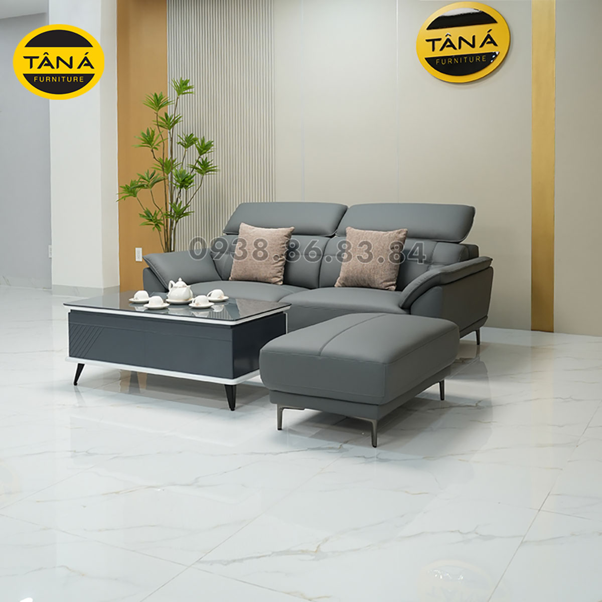 Mẫu sofa băng da nhỏ gọn AT-T956 cho phòng khách diện tích vừa và nhỏ Mẫu sofa băng da nhỏ gọn AT-T956 cho phòng khách diện tích vừa và nhỏ