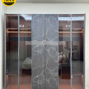 Combo Giường Tủ Hiện Đại Gỗ MDF Chống Ẩm Cao Cấp AT-9315