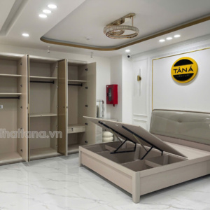 Combo Giường Tủ Gỗ Hiện Đại Nhập Khẩu AT-2517