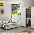Combo Giường Tủ Gỗ Hiện Đại Nhập Khẩu AT-2517