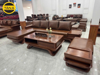 Sofa gỗ hương GH87