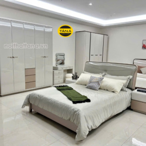 Combo Giường Tủ Hiện Đại Gỗ Chống Ẩm AT-2505