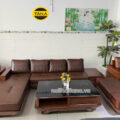 sofa góc l gỗ sồi ta-gs85