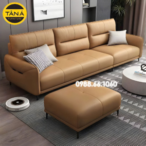 Sofa Băng Da 3 Chỗ Ngồi NB30 Phong Cách Hiện Đại