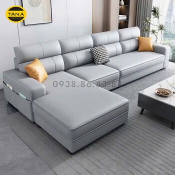 Sofa Da Hàn Quốc N185 Góc Chữ L Hiện Đại