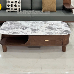 Bàn Trà Sofa Mặt Đá BT-1013 Phong Cách Hiện Đại