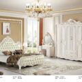Combo Giường Tủ Bàn Trang Điểm Tân Cổ Điển Nhập Khẩu TP-903