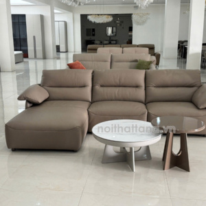 Sofa Da Bò Góc L Hiện Đại AT-P2521 Nhập Khẩu