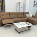 Sofa Da Bò Góc L Có Ghế Chỉnh Điện Hiện Đại AT-T806 Nhập Khẩu