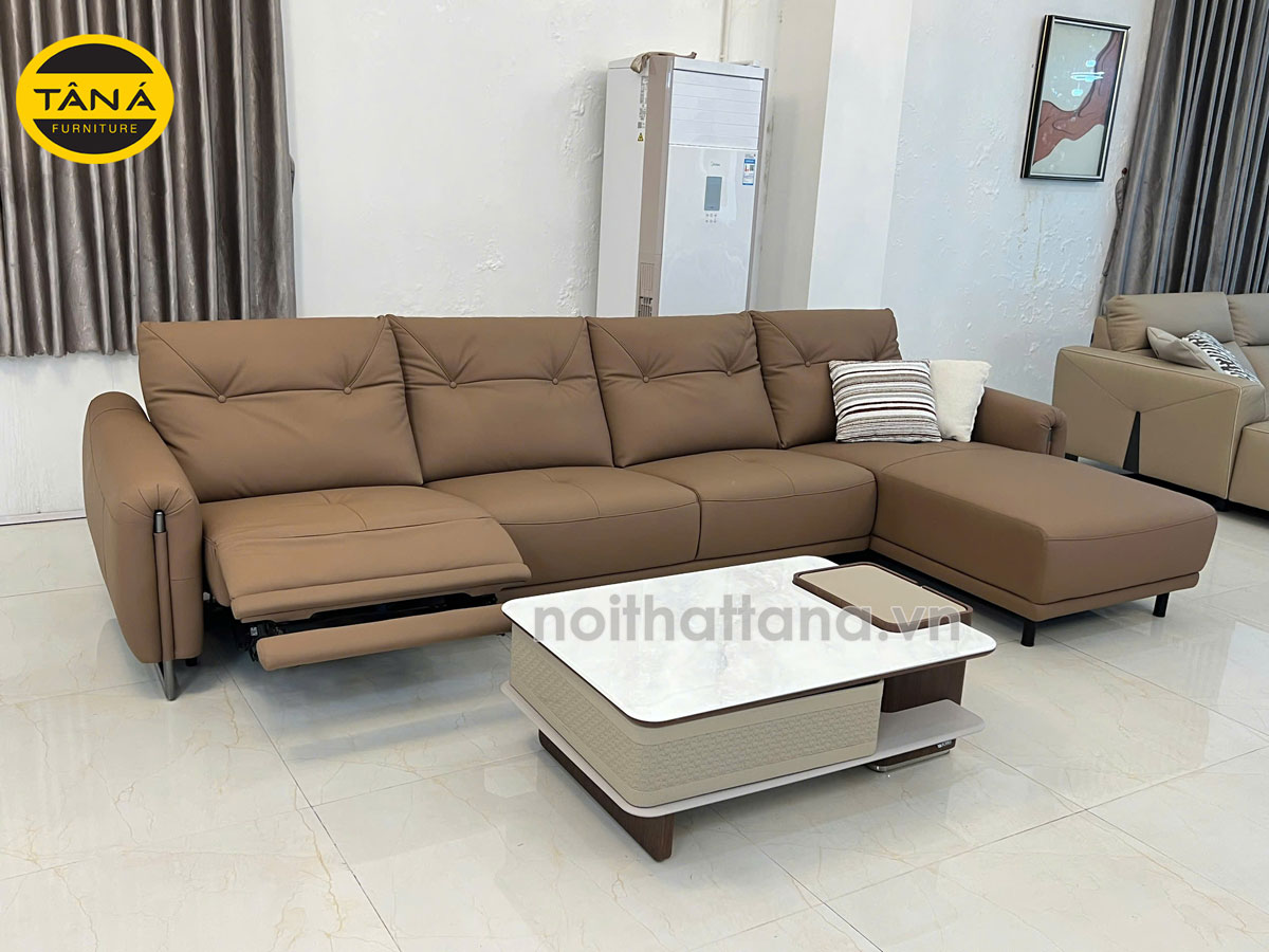 Mẫu Ghế Sofa Da Bò Góc L Có Ghế Chỉnh Điện Hiện Đại AT-T806 Nhập Khẩu Mẫu Ghế Sofa Da Bò Góc L Có Ghế Chỉnh Điện Hiện Đại AT-T806 Nhập Khẩu