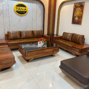 sofa băng gỗ hương xám nhập khẩu ta-gh88