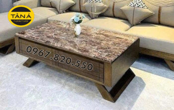 Bàn Trà Sofa Mặt Đá BT-AB02