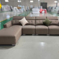 Sofa Da Sinh Thái Góc Chữ L Hiện Đại Nhập Khẩu AT-9106