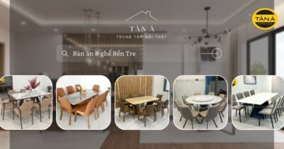 bàn ăn 8 ghế TP Bến Tre