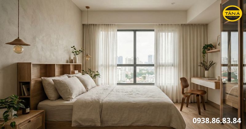 Giường ngủ cho căn hộ Akari City