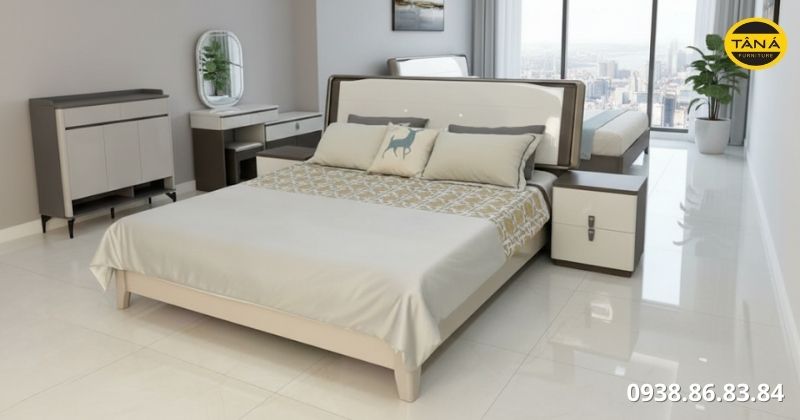 giường ngủ căn hộ D-Homme
