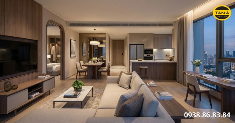 Tân Á - Dịch vụ nội thất trọn gói tại Celadon City