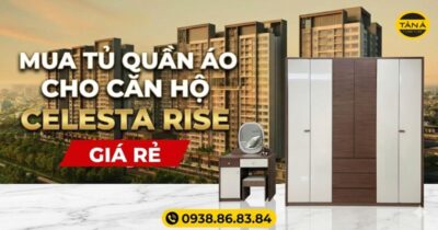 Tủ quần áo cho căn hộ Celesta Rise