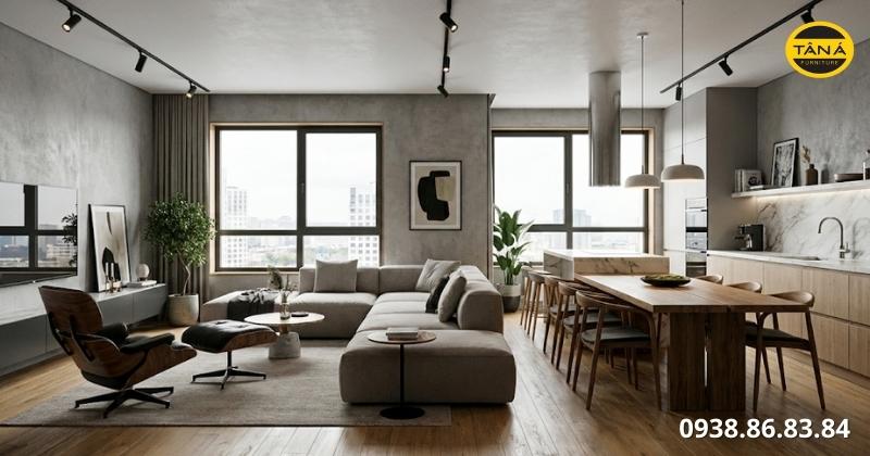 Dịch vụ nội thất trọn gói cho căn hộ Diamond Alnata Plus