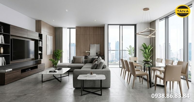 Phong cách nội thất hiện đại là gì?