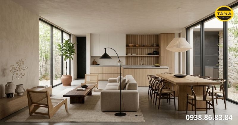 Cách ứng dụng Japandi