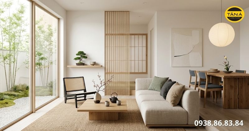 Phong cách nội thất Japandi