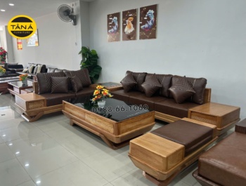 Sofa gỗ gõ đỏ gg03
