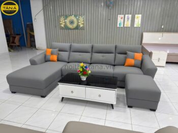 Sofa Góc Bọc Da Hàn Quốc TH07